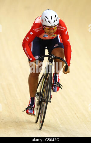 Radfahren - UCI Track Cycling World Cup und Olympische Spiele Test Event - Tag zwei - Olympisches Velodrom. Wai Sze Lee, Hongkong Stockfoto