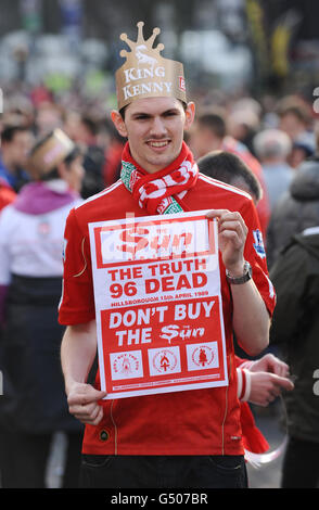 Fußball - Carling Cup - Finale - Cardiff City V Liverpool - Wembley-Stadion Stockfoto