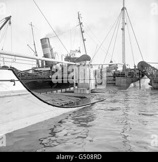 Katastrophen und Unfälle - Alletta Kollision - Themse, London Stockfoto