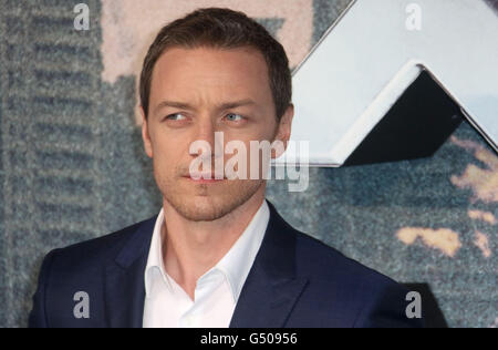 9. Mai 2016 - James McAvoy Teilnahme an "X-Men Apocalypse" globale Fan Vorführung beim BFI Imax in London, Vereinigtes Königreich. Stockfoto