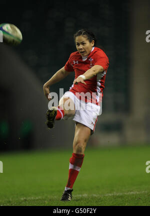 Rugby-Union - RBS Frauen 6 Nations Championship 2012 - England V Wales - Twickenham Stockfoto