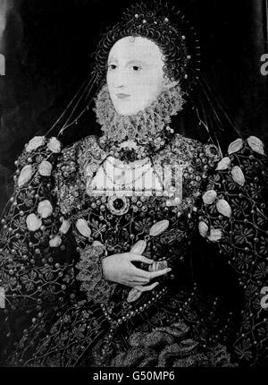 QUEEN ELIZABETH ich: c1575 Stockfoto