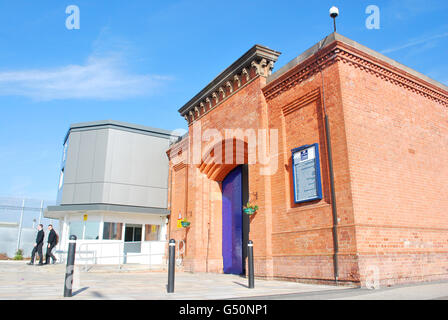 Gefängnisbestand, Nottingham Gefängnis. Eine allgemeine Ansicht des HM Prison Nottingham Stockfoto