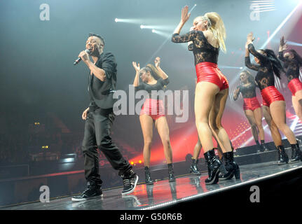 X-Factor Live-Tour - London Stockfoto