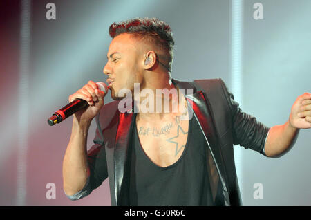 X-Factor Live-Tour - London Stockfoto