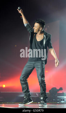 X-Factor Live-Tour - London Stockfoto