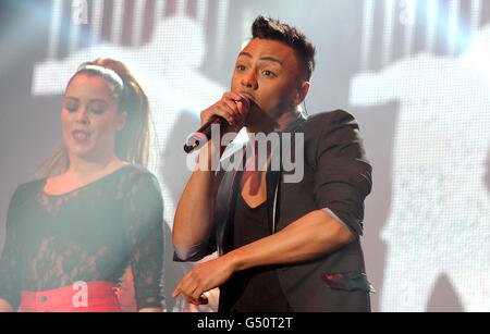 X-Factor Live-Tour - London Stockfoto