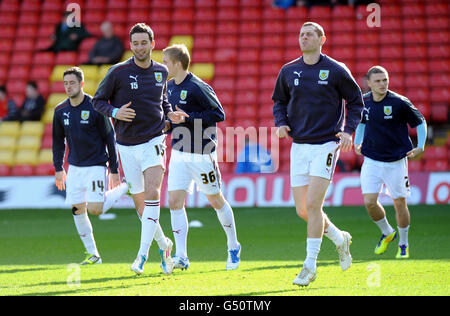 Fußball - Npower Football League Championship - Watford V Burnley - Vicarage Road Stockfoto