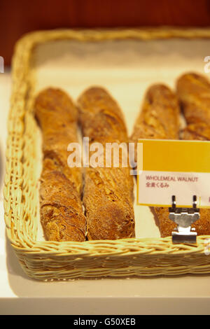 Brot und Gebäck Bäckerei am Pavillion Einkaufszentrum in Kuala Lumpur, Malaysia. Stockfoto