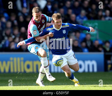 Fußball - Npower Football League Championship - Cardiff City V West Ham United - Cardiff City Stadium Stockfoto