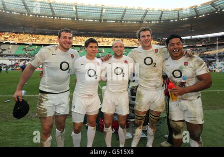 Rugby-Union - RBS 6 Nations Championship 2012 - Frankreich / England - Stade de France Stockfoto