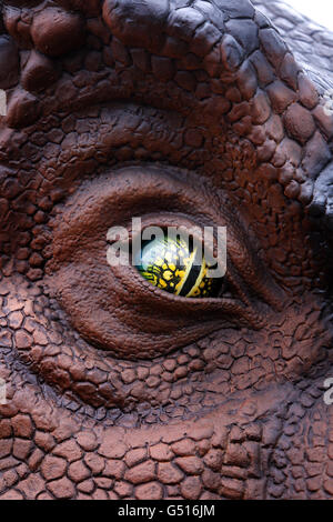 Chester Zoo Dinosaurier-Ausstellung Stockfoto