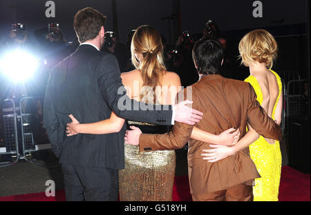 Die Tribute von Panem-Premiere - London Stockfoto