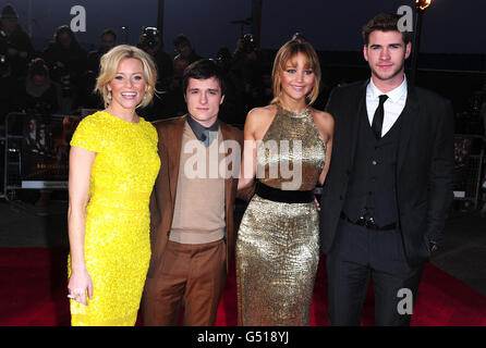 Die Tribute von Panem-Premiere - London Stockfoto