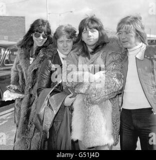 Musik - Sweet - Heathrow Flughafen Stockfoto