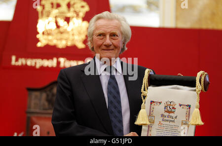 Freiheit von Liverpool für Heseltine Stockfoto