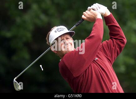 Wentworth PGA Monty 2. Abschlag Stockfoto