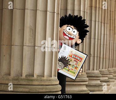 Comic-Briefmarken Stockfoto