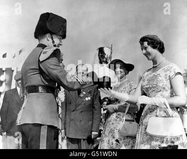 Royalty - Herzogin von Kent - Tour durch Kanada Stockfoto