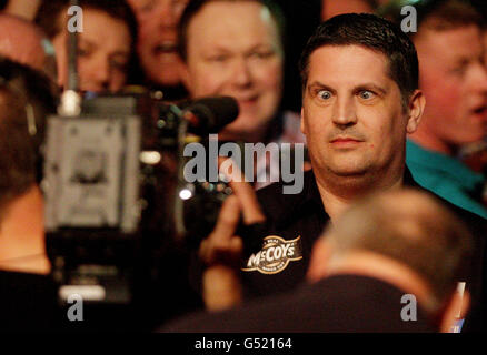 Dart - McCoys Premier League - O2 Arena Stockfoto