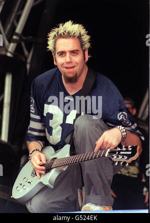 Glastonbury 2000 Bloodhound gang Stockfoto