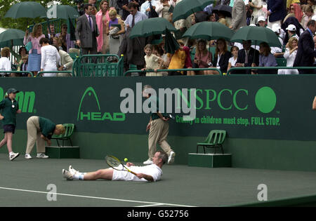 Herzog von York McEnroe tennis Stockfoto