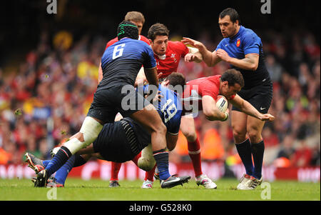 Rugby-Union - RBS 6 Nations Championship 2012 - Wales V Frankreich - Millennium Stadium Stockfoto