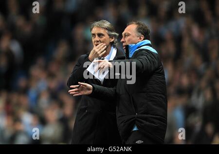 Fußball - Barclays Premier League - Manchester City V Chelsea - Etihad Stadium Stockfoto