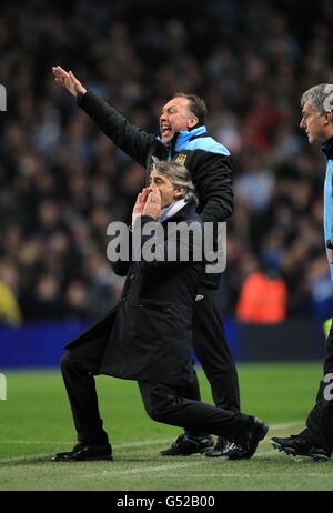 Fußball - Barclays Premier League - Manchester City V Chelsea - Etihad Stadium Stockfoto