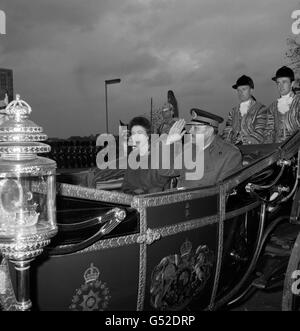 Politik - Feldmarschall Mohammad Ayub Khan UK Besuch - London Stockfoto