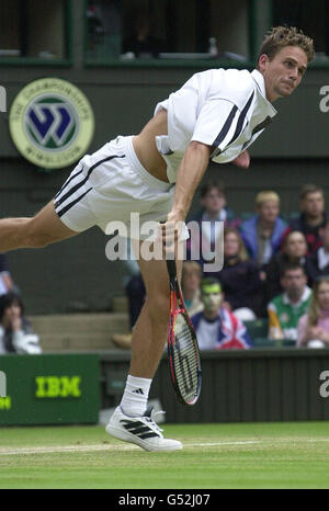 Wimbledon Jan-Michael Gambit Stockfoto