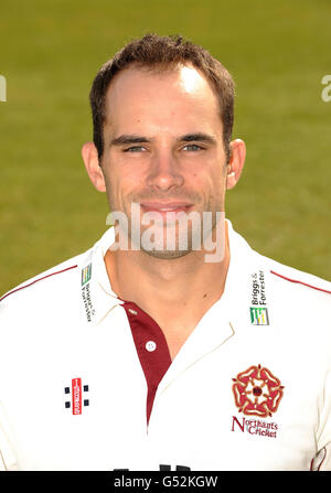 Cricket - 2012 Northamptonshire Photocall - County Ground. Kyle Coetzer von Northamptonshire Stockfoto