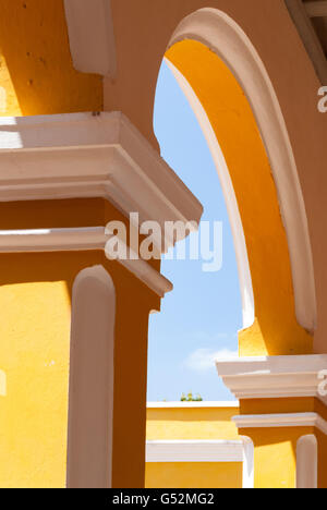 Kuba, Sancti Spíritus, Trinidad, der Palast, Palacio de Cantero, Terrasse Stockfoto