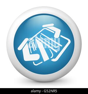 Kredit Karte 3d Aufkleber Stock Vektor