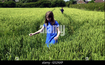 Sarah Payne fehlenden Wiederaufbau Stockfoto