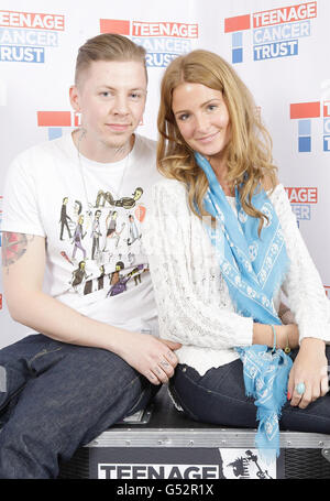 Teenage Cancer Trust Gigs - Professor Green - London Stockfoto