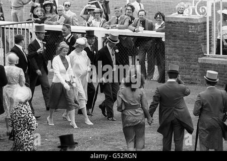 Royalty - Prinzessin Diana - Royal Ascot Stockfoto