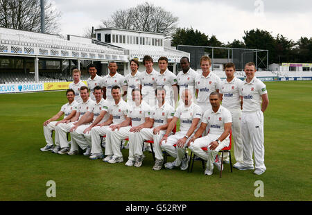 -2012 Essex CCC Photocall - Ford County Cricket Ground Stockfoto