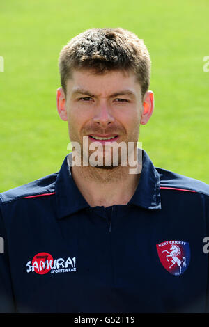 Cricket - 2012 Kent Photocall - Str. Lawrence Boden Stockfoto