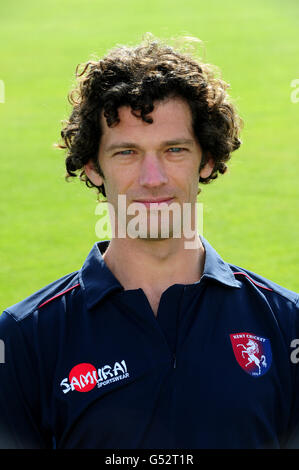 Cricket - 2012 Kent Photocall - St Lawrence Ground. Kents Charlie Shreck Stockfoto