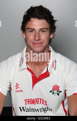 Cricket - 2012 Lancashire Photocall - Old Trafford. Jordan Clark, Lancashire Stockfoto