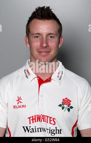 Cricket - 2012 Lancashire Photocall - Old Trafford. Steven Croft, Lancashire Stockfoto