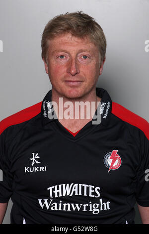 Cricket - 2012 Lancashire Photocall - Old Trafford. Glen Chapple, Kapitän Von Lancashire Stockfoto