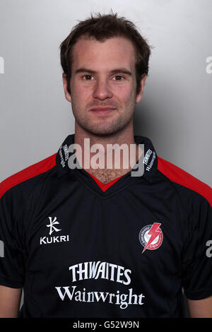 Cricket - 2012 Lancashire Photocall - Old Trafford. Tom Smith, Lancashire Stockfoto