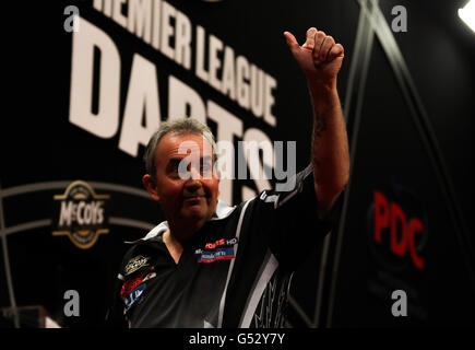 Dart - McCoys Premier League Darts - Capital FM Arena Stockfoto