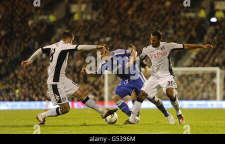 Fußball - Barclays Premier League - Fulham V Chelsea - Craven Cottage Stockfoto