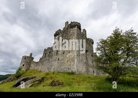 Großbritannien, Schottland, Argyll und Bute, Dalmally, Loch Awe, Kilchurn Castle Stockfoto