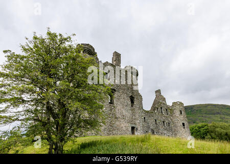 Großbritannien, Schottland, Argyll und Bute, Dalmally, Loch Awe, Kilchurn Castle Stockfoto