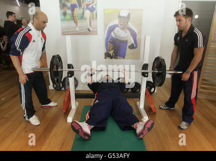 Paralympics - Team GB Ankündigung - Deloitte Haus Stockfoto