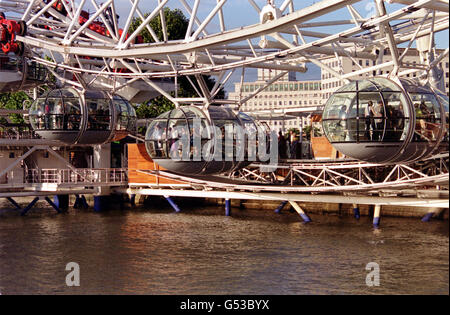 Millennium Wheel Stockfoto